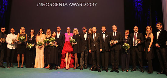 Preistr&auml;ger und Laudatoren des 1. "Inhorgenta Award 2017" (&copy;Foto: Martin Schmitz)